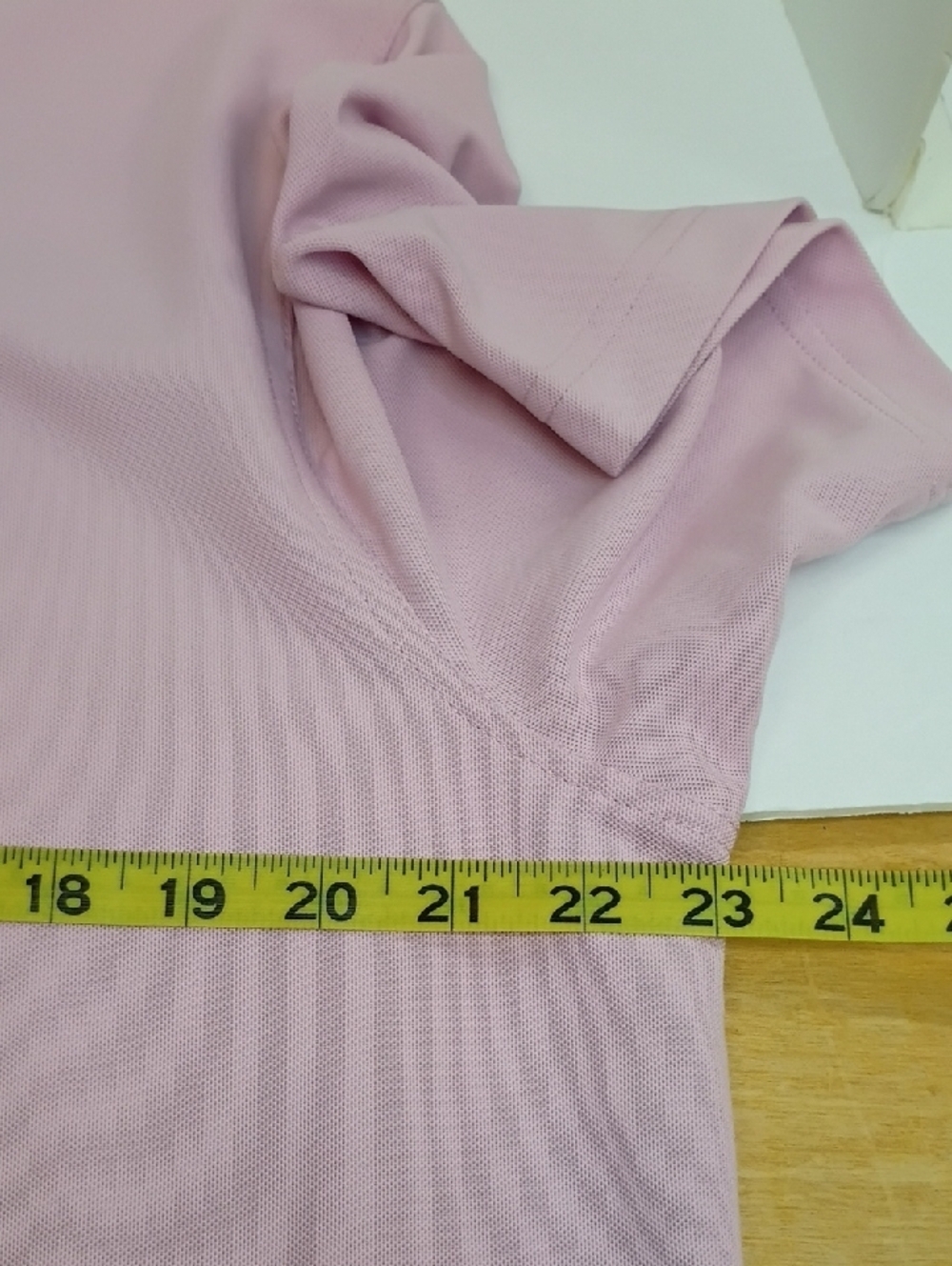 Greg Norman Light Pink Polo Shirt Short Sleeve Size Large - Picture 9 of 11